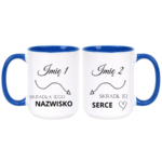 Zestaw kubków z imieniem "Skradł"