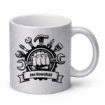 Kubek z dowolnym imieniem i nazwiskiem "Narzędzia"