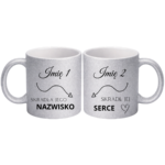 Zestaw kubków z imieniem "Skradł"