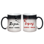 Zestaw kubków z imieniem "Razem lepiej"