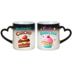 Zestaw kubków "Nieziemskie ciacho-turbo babeczka"