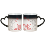 Zestaw kubków "LOVE"