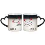 Zestaw kubków z imieniem "Buźki"