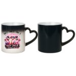 Kubek z dowolnymi imionami "Trzy żmije w jednym miejscu"