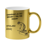 Kubek z dowolnym imieniem "Stolarz"