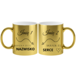 Zestaw kubków z imieniem "Skradł"