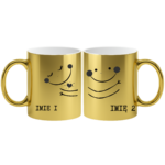 Zestaw kubków z imieniem "Buźki"