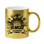 Kubek z dowolnym imieniem i nazwiskiem "Narzędzia"