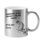 Kubek z dowolnym imieniem "Stolarz"