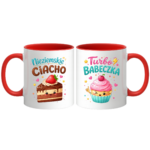 Zestaw kubków "Nieziemskie ciacho-turbo babeczka"