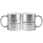 Zestaw kubków z imieniem "Rocznica ślubu"