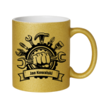 Kubek z dowolnym imieniem i nazwiskiem "Narzędzia"