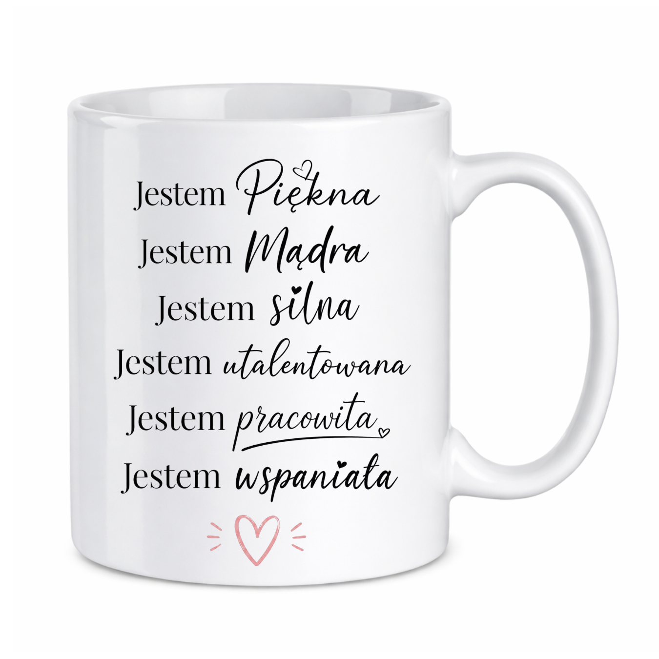 Kubek "Jestem..."