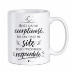 Kubek "Boże daj mi cierpliwość"