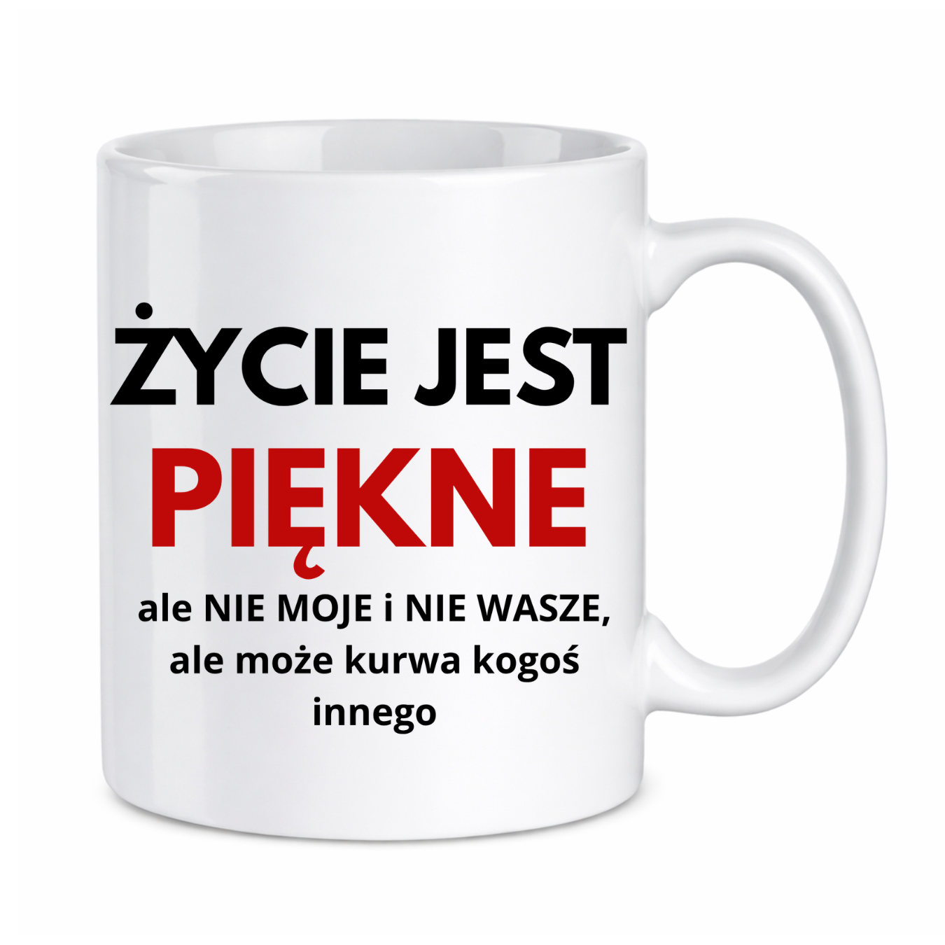 Kubek "Życie jest piękne"