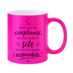 Kubek "Boże daj mi cierpliwość"
