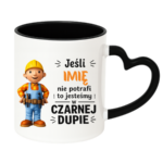 Kubek z dowolnym imieniem "Jeśli nie potrafi"
