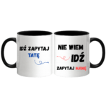 Zestaw kubków "Idź zapytaj"