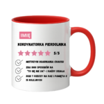 Kubek z dowolnym imieniem "Kordynatorka pierdolnika"