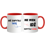 Zestaw kubków "Idź zapytaj"