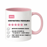 Kubek z dowolnym imieniem "Kordynatorka pierdolnika"