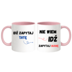 Zestaw kubków "Idź zapytaj"
