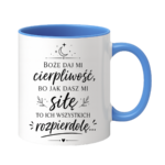 Kubek "Boże daj mi cierpliwość"