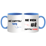 Zestaw kubków "Idź zapytaj"