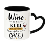 Kubek "Wino to nie klej"