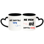 Zestaw kubków "Idź zapytaj"