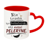 Kubek "Nie trzeba być bohaterem, aby nosić pelerynę"