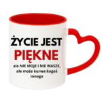 Kubek "Życie jest piękne"