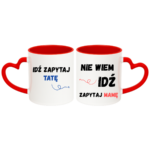 Zestaw kubków "Idź zapytaj"