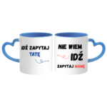 Zestaw kubków "Idź zapytaj"