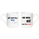 Zestaw kubków "Idź zapytaj"