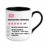 Kubek z dowolnym imieniem "Kordynatorka pierdolnika"