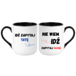 Zestaw kubków "Idź zapytaj"