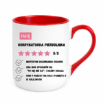 Kubek z dowolnym imieniem "Kordynatorka pierdolnika"