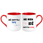 Zestaw kubków "Idź zapytaj"