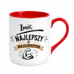 Kubek z dowolnym imieniem "Najlepszy z najlepszych"