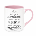 Kubek "Boże daj mi cierpliwość"