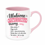 Kubek z dowolnym imieniem "Ulubione powiedzonka mamy"