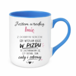 Kubek z dowolnym imieniem "Wredna z dobrym sercem"