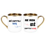 Zestaw kubków "Idź zapytaj"