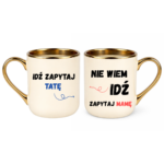 Zestaw kubków "Idź zapytaj"