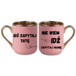 Zestaw kubków "Idź zapytaj"