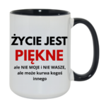 Kubek "Życie jest piękne"