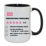 Kubek z dowolnym imieniem "Kordynatorka pierdolnika"