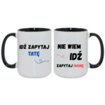 Zestaw kubków "Idź zapytaj"