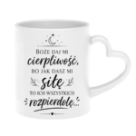 Kubek "Boże daj mi cierpliwość"